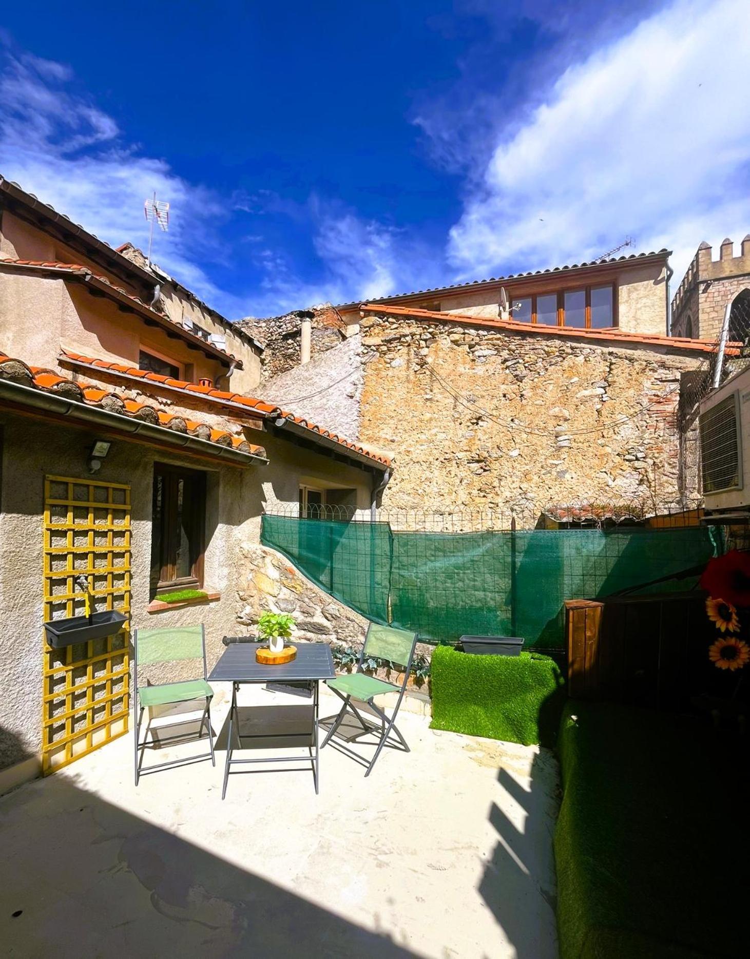 Au Pied Des Remparts 10 Rue Saint Jean Daire Villefranche-de-Conflent Dış mekan fotoğraf